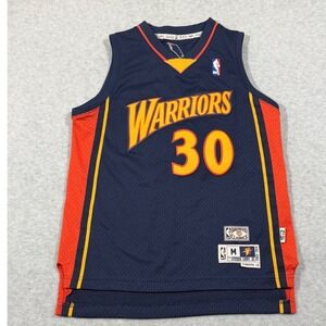 Kids Medium Stephen Curry Golden State NBA Hardwood Classics Jersey 09/10 rookie